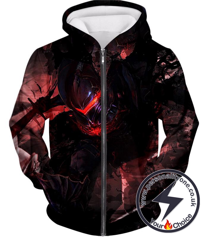 Fate Stay Night Powerful Berserker Lancelot Cool Action Zip Up Hoodie